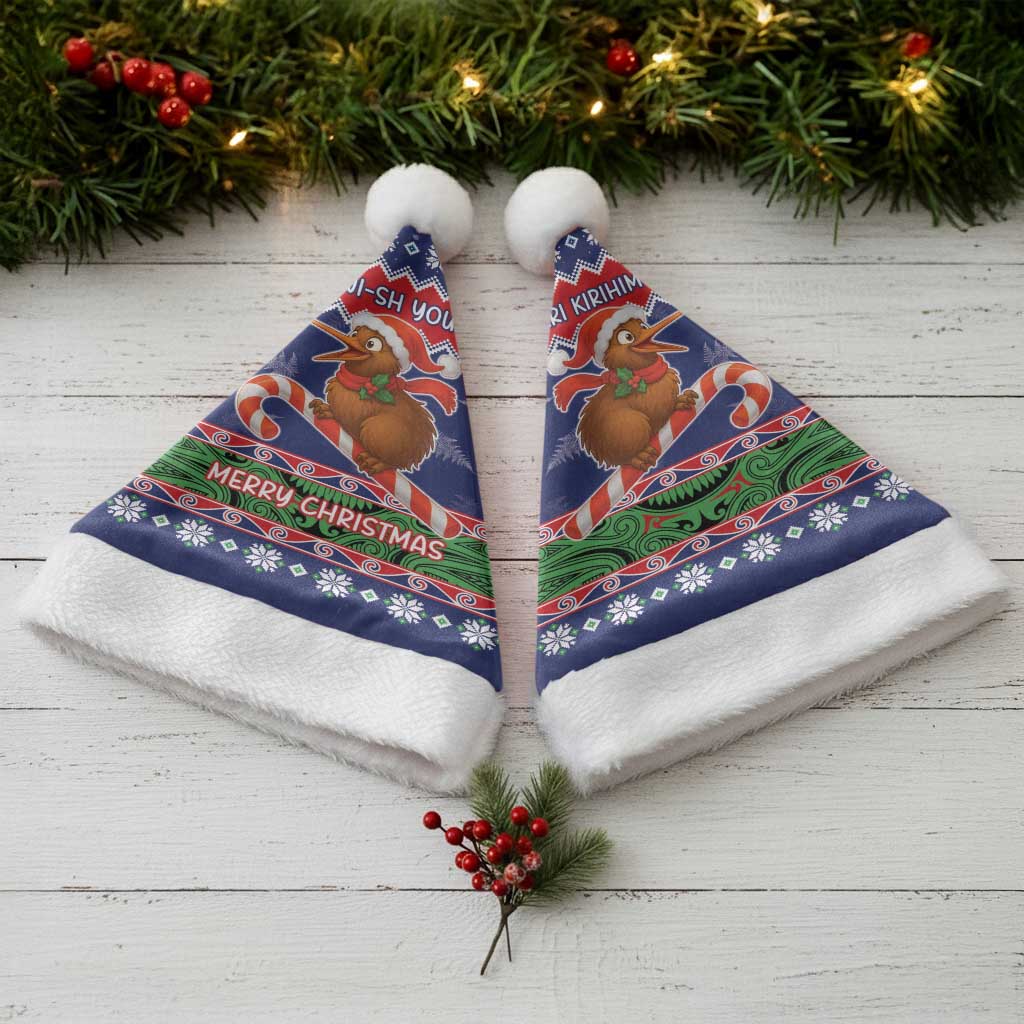 New Zealand Christmas Santa Hat Kiwi-sh You A Merry Christmas - Polynesian Pride
