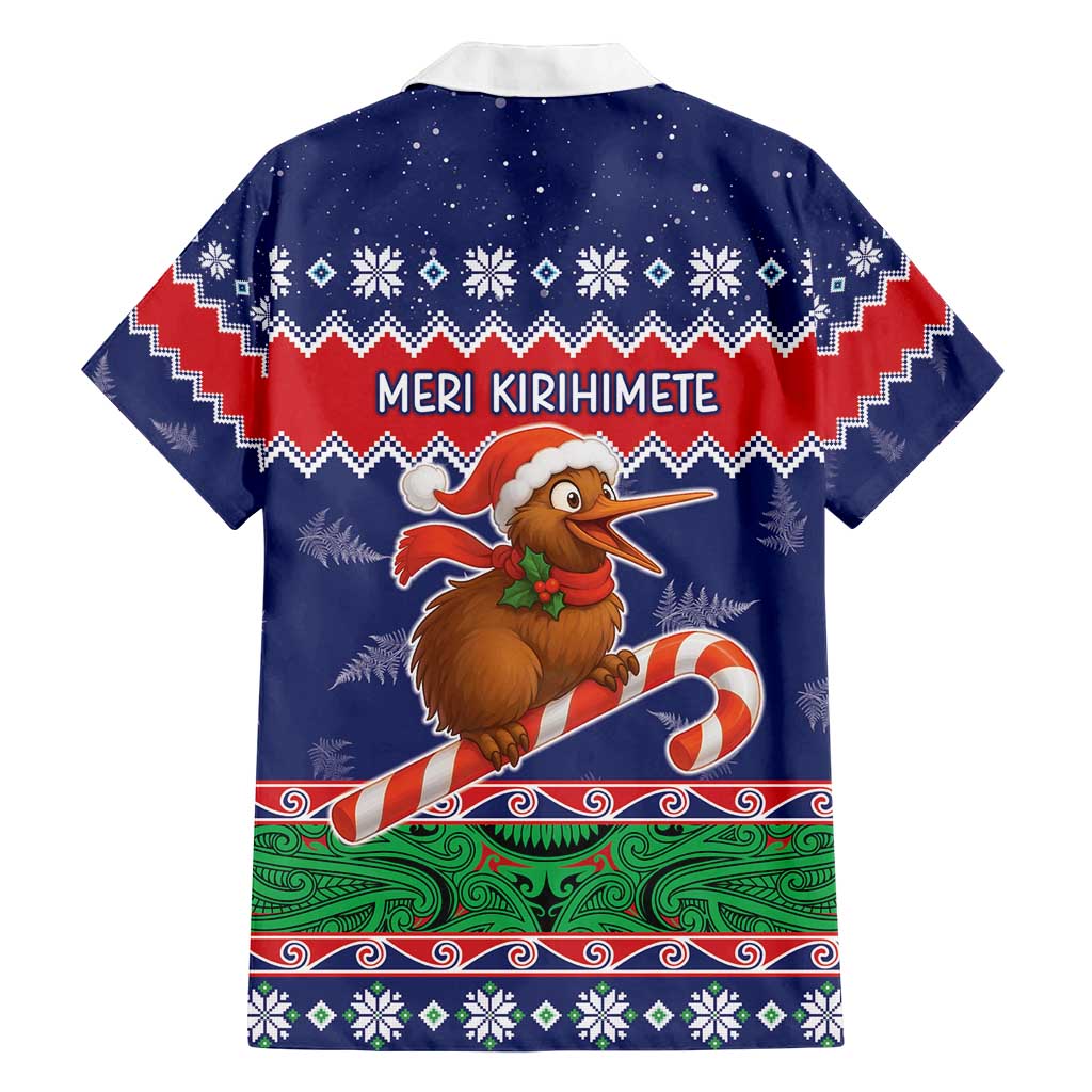 New Zealand Christmas Family Matching Tank Maxi Dress and Hawaiian Shirt Kiwi-sh You A Merry Christmas LT05 - Polynesian Pride