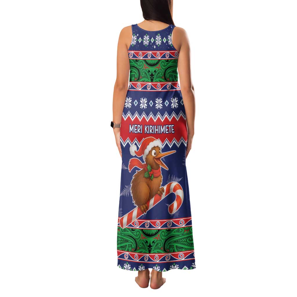 New Zealand Christmas Family Matching Tank Maxi Dress and Hawaiian Shirt Kiwi-sh You A Merry Christmas LT05 - Polynesian Pride