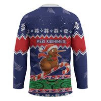 New Zealand Christmas Hockey Jersey Kiwi-sh You A Merry Christmas - Polynesian Pride