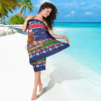 New Zealand Christmas Sarong Kiwi-sh You A Merry Christmas - Polynesian Pride