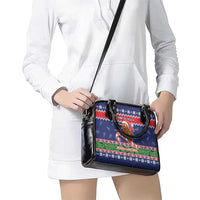 New Zealand Christmas Shoulder Handbag Kiwi-sh You A Merry Christmas - Polynesian Pride