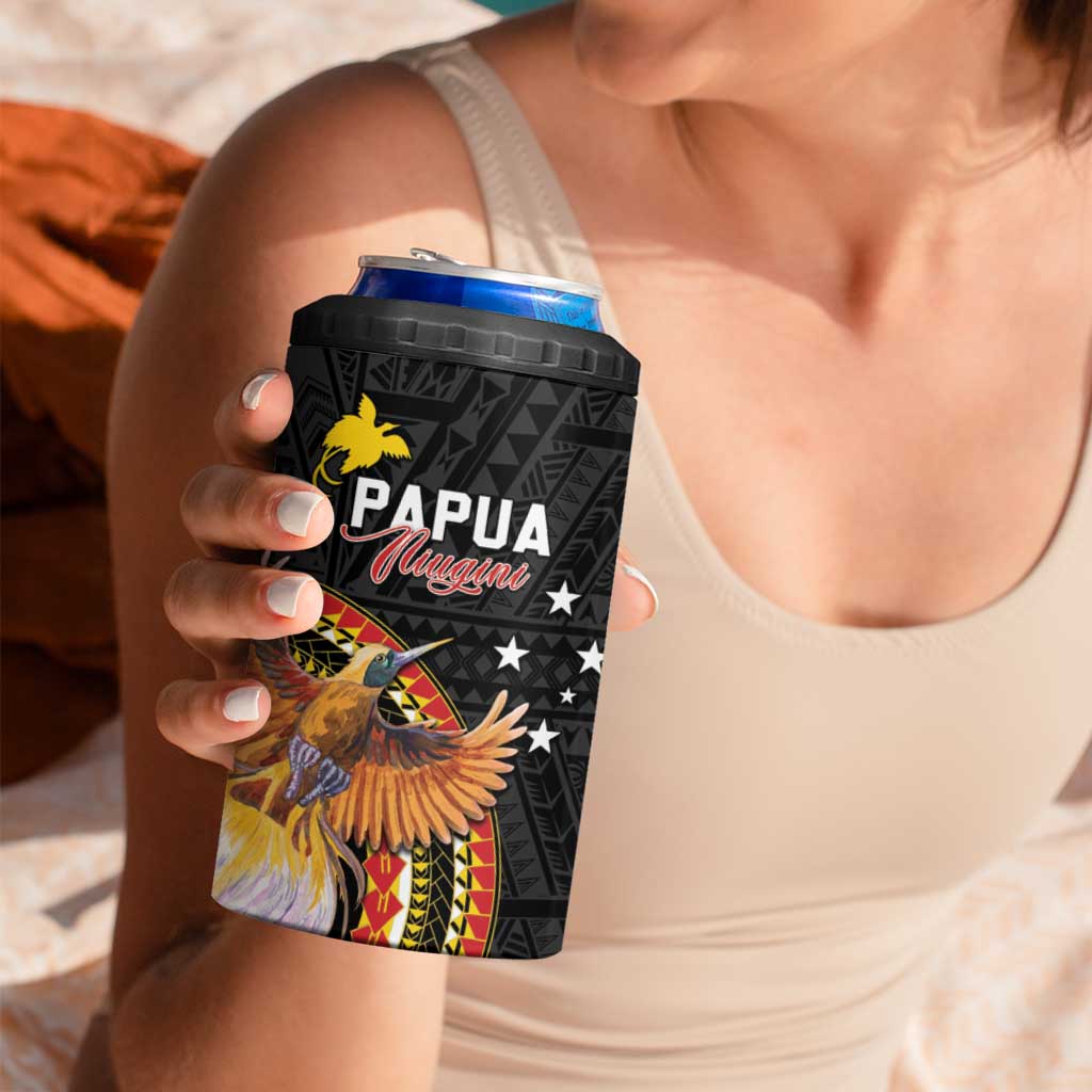Papua New Guinea Tok Pisin Wik 4 in 1 Can Cooler Tumbler Land Of The Unexpected