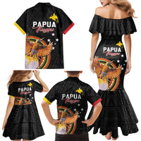 Papua New Guinea Tok Pisin Wik Family Matching Mermaid Dress and Hawaiian Shirt Land Of The Unexpected LT05 - Polynesian Pride