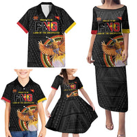 Papua New Guinea Tok Pisin Wik Family Matching Puletasi and Hawaiian Shirt Land Of The Unexpected LT05 - Polynesian Pride