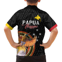 Papua New Guinea Tok Pisin Wik Family Matching Short Sleeve Bodycon Dress and Hawaiian Shirt Land Of The Unexpected LT05 - Polynesian Pride