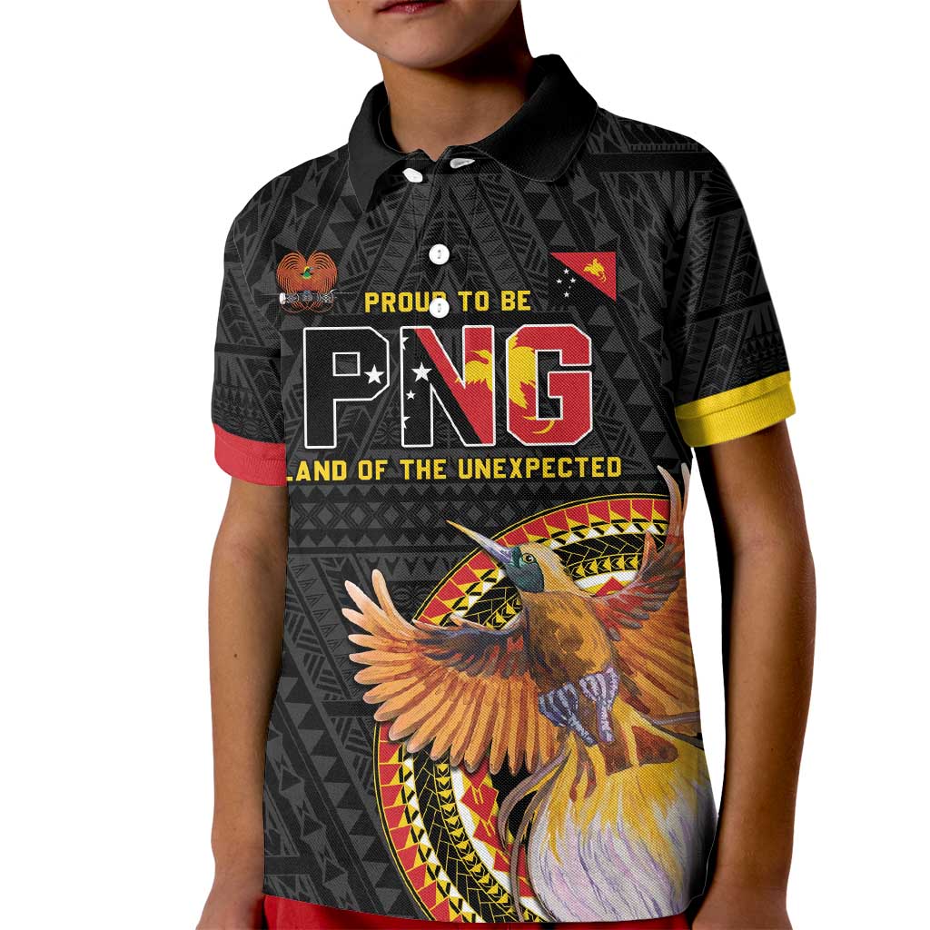 Papua New Guinea Tok Pisin Wik Kid Polo Shirt Land Of The Unexpected