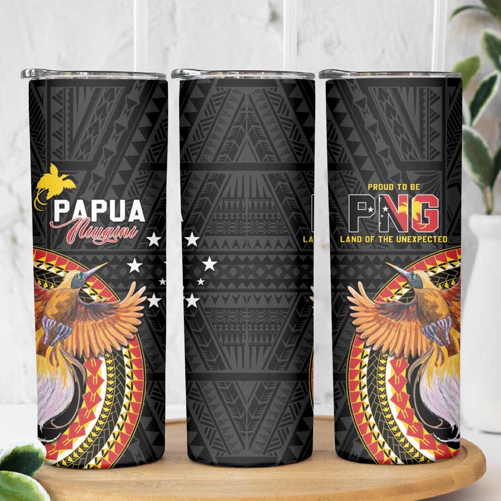 Papua New Guinea Tok Pisin Wik Skinny Tumbler Land Of The Unexpected LT05 - Polynesian Pride