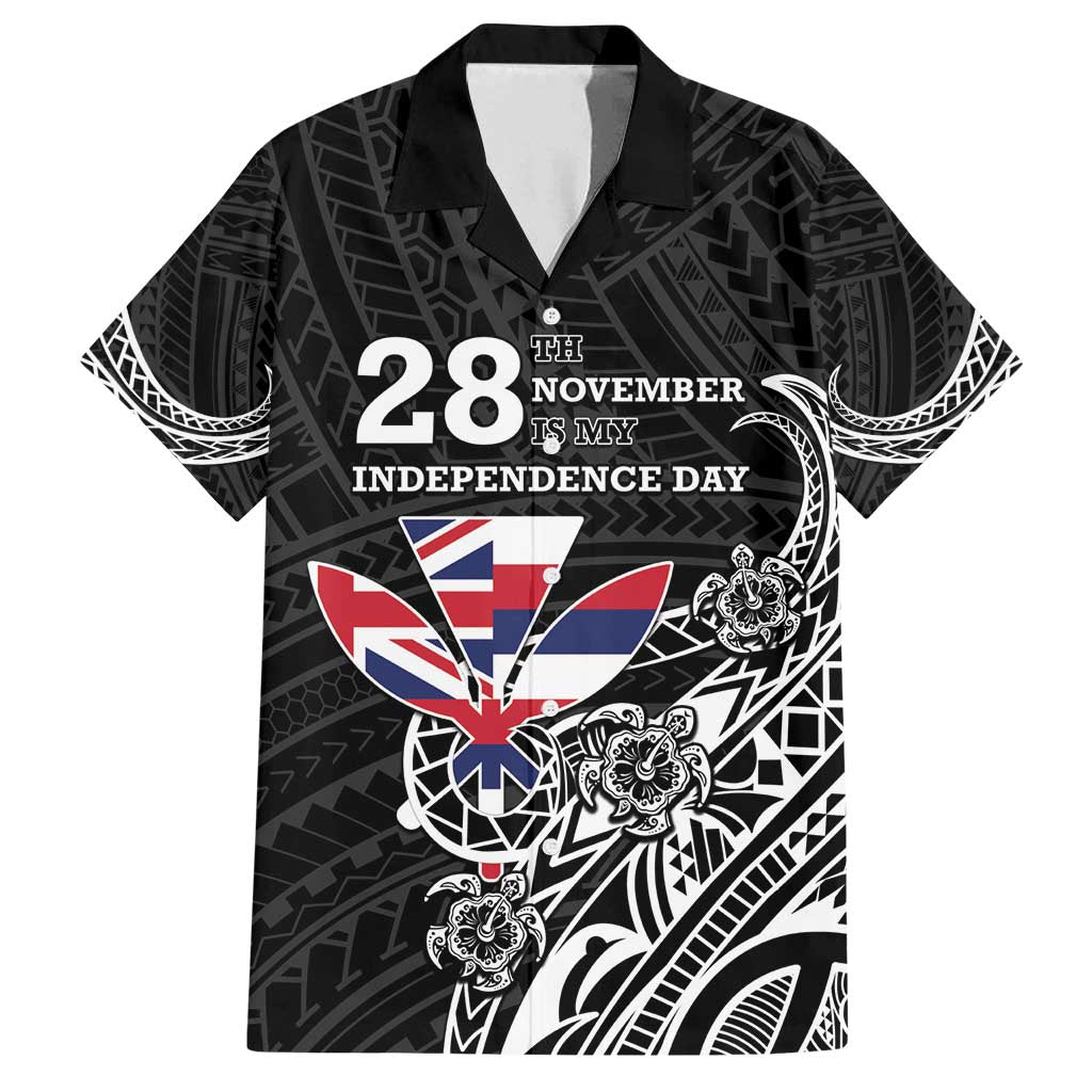 Hawaii November 28th Is My Independence Day Family Matching Tank Maxi Dress and Hawaiian Shirt
