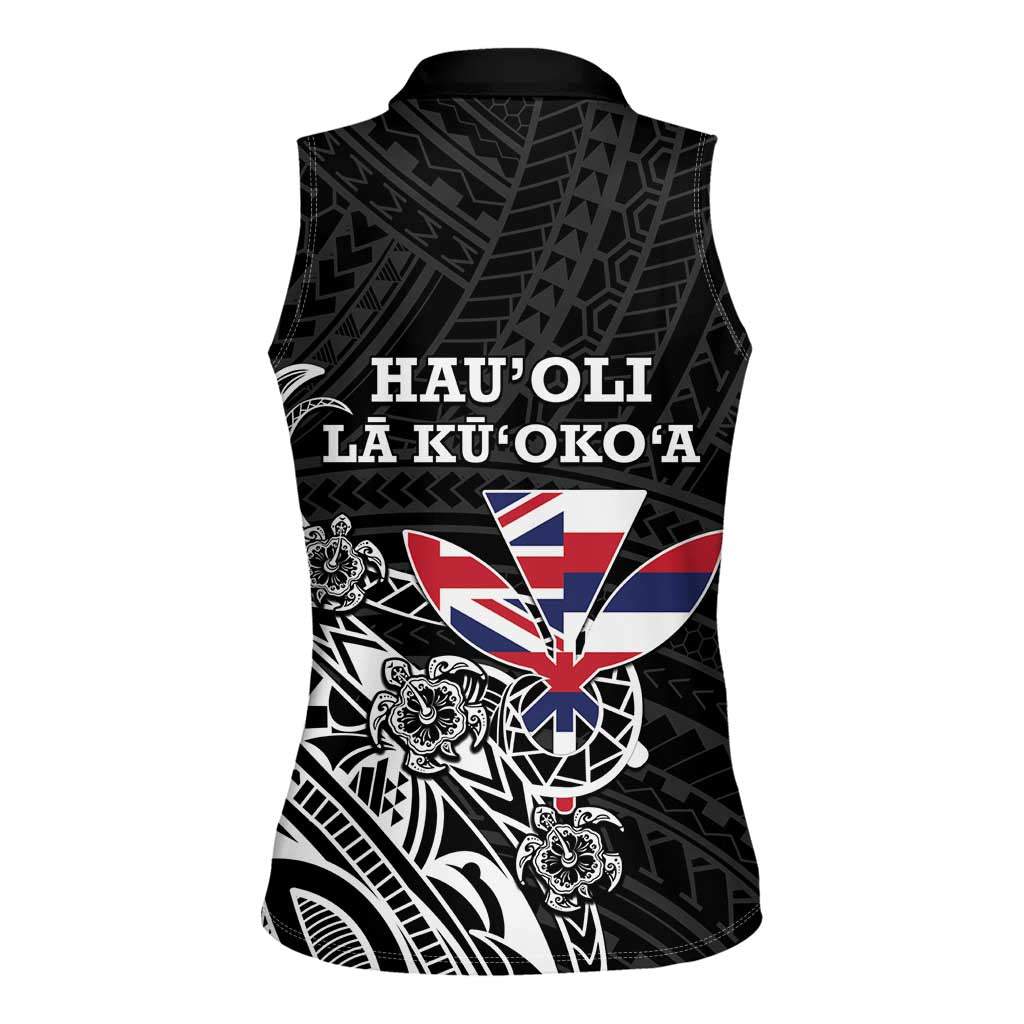 Hawaii November 28th Is My Independence Day Women Sleeveless Polo Shirt