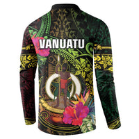 Vanuatu Button Sweatshirt Be Strong Pray For Port Vila