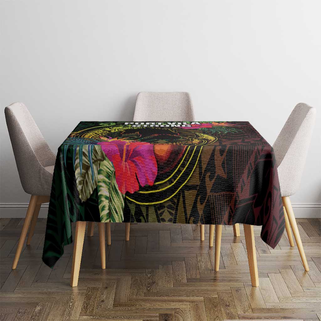 Vanuatu Tablecloth Be Strong Pray For Port Vila