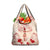 Siva Samoa Grocery Bag Samoan Taupou With Polynesian Pattern