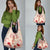 Siva Samoa Grocery Bag Samoan Taupou With Polynesian Pattern