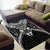 New Zealand Morepork Area Rug Maori Pattern Black