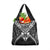 New Zealand Morepork Grocery Bag Maori Pattern Black