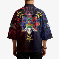 Haiti Philippines Kimono Haitian Coat Of Arms With Filipino Sun