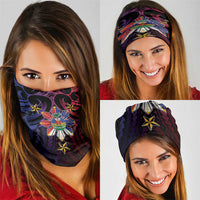Haiti Philippines Neck Gaiter Haitian Coat Of Arms With Filipino Sun