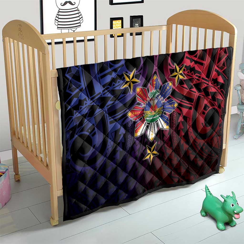 Haiti Philippines Quilt Haitian Coat Of Arms With Filipino Sun