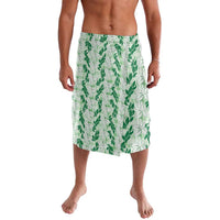 Hawaii Ti Leaf Maile Tuberose Lei Lavalava With Hanalei Leaf Green