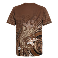 Samoa Tatau Marlin Rugby Jersey With Siapo Motifs Brown