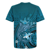 Samoa Tatau Marlin Rugby Jersey With Siapo Motifs Teal