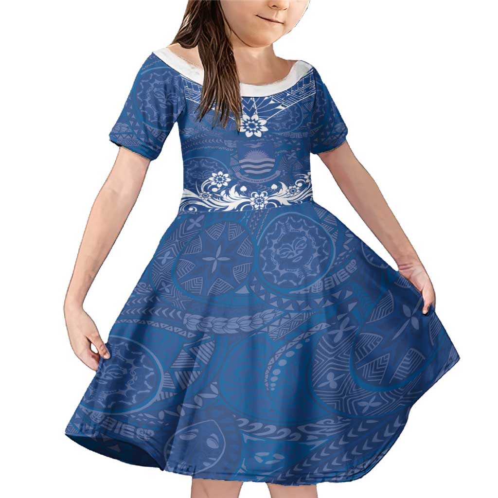 Wikin te Taetae ni Kiribati Family Matching Mermaid Dress and Hawaiian Shirt Pacific Tapa Pattern