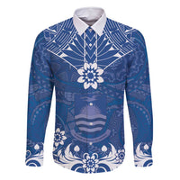 Wikin te Taetae ni Kiribati Family Matching Off Shoulder Maxi Dress and Hawaiian Shirt Pacific Tapa Pattern