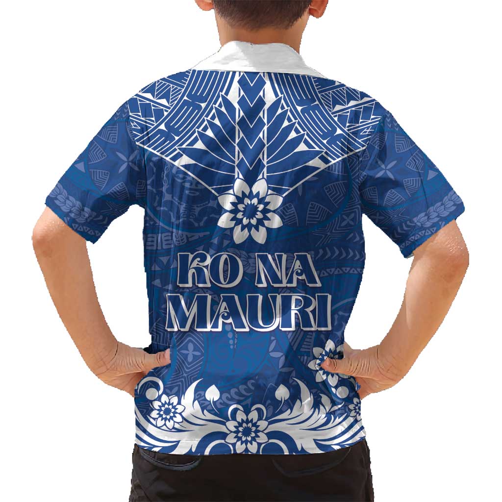 Wikin te Taetae ni Kiribati Family Matching Tank Maxi Dress and Hawaiian Shirt Pacific Tapa Pattern