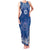 Wikin te Taetae ni Kiribati Family Matching Tank Maxi Dress and Hawaiian Shirt Pacific Tapa Pattern