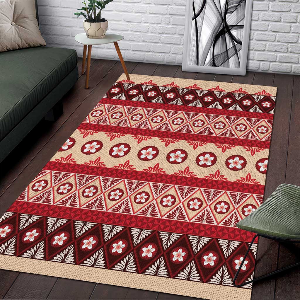 Tonga Language Week Area Rug Lea Faka-Tonga Everyday - Polynesian Pride