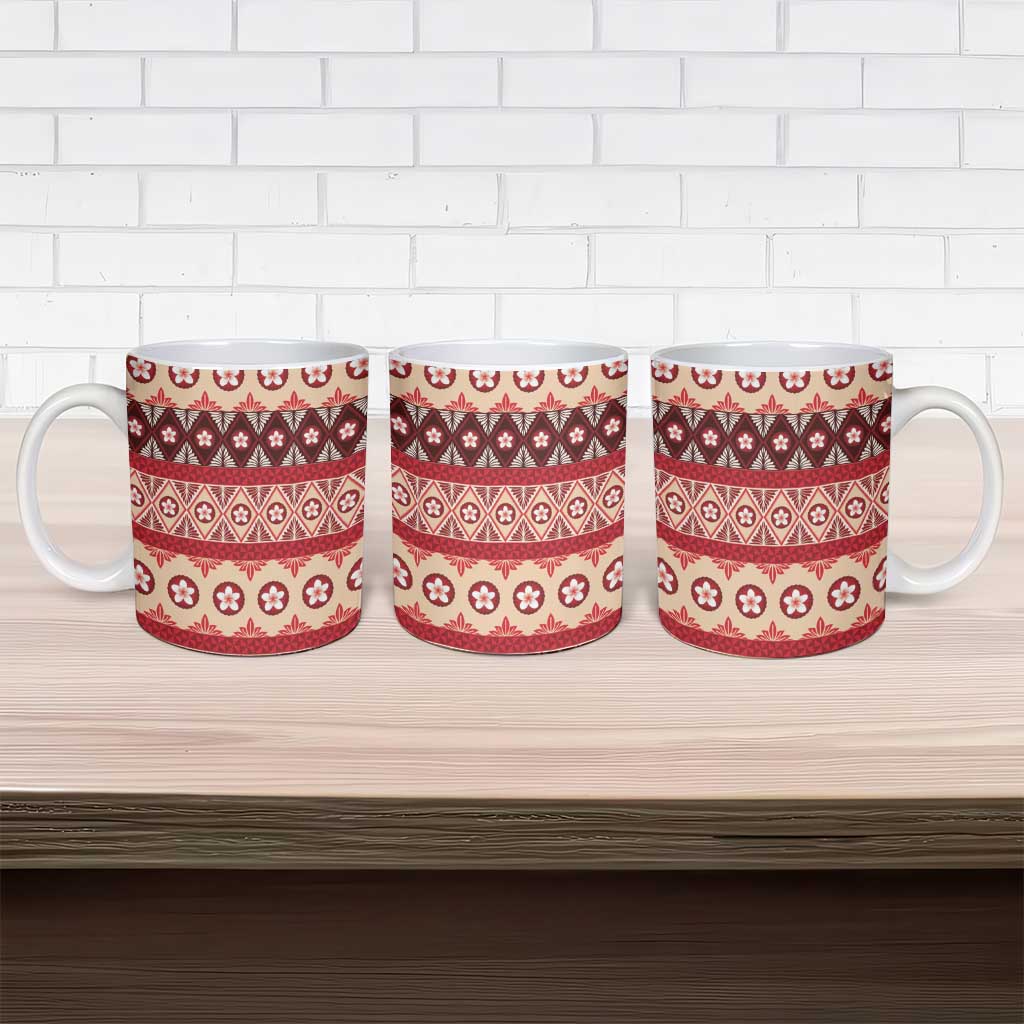 Tonga Language Week Ceramic Mug Lea Faka-Tonga Everyday - Polynesian Pride
