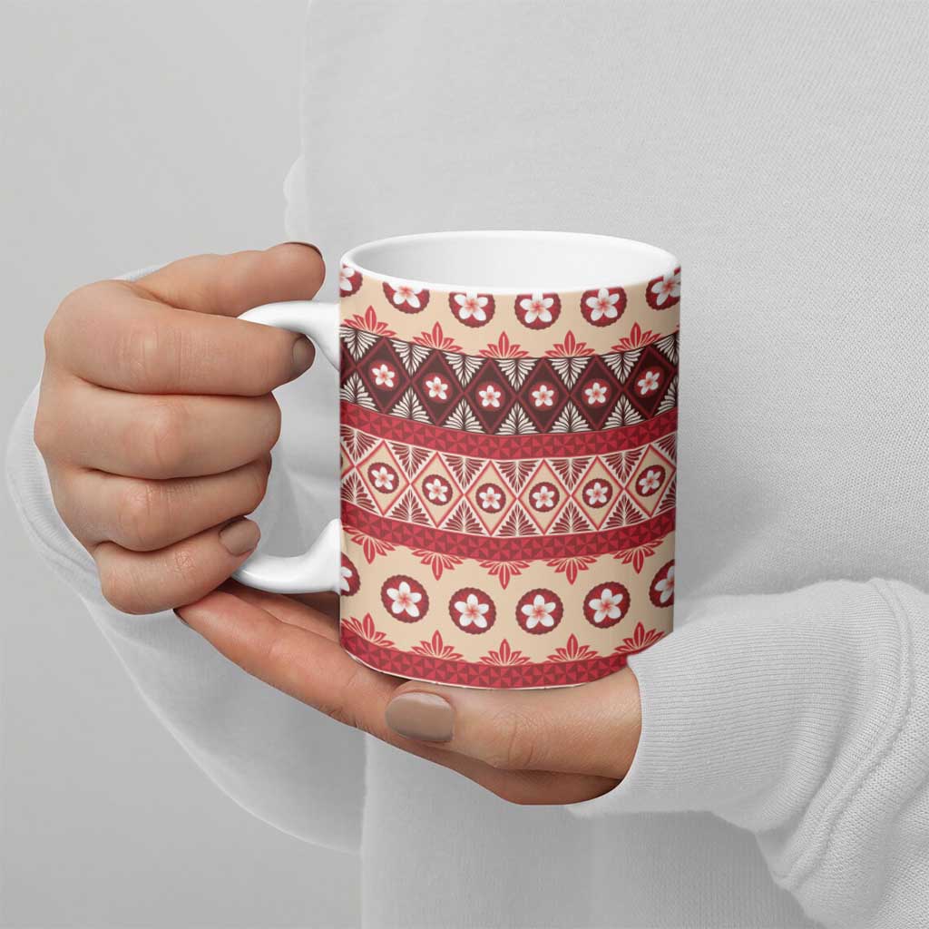 Tonga Language Week Ceramic Mug Lea Faka-Tonga Everyday - Polynesian Pride
