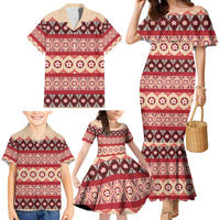 Tonga Language Week Family Matching Mermaid Dress and Hawaiian Shirt Lea Faka-Tonga Everyday - Polynesian Pride