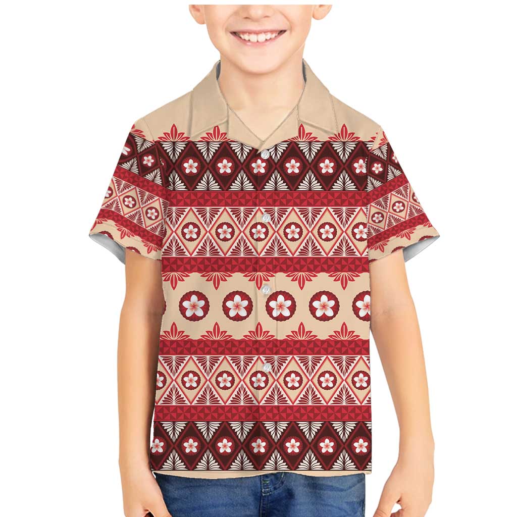 Tonga Language Week Family Matching Mermaid Dress and Hawaiian Shirt Lea Faka-Tonga Everyday - Polynesian Pride