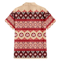 Tonga Language Week Family Matching Short Sleeve Bodycon Dress and Hawaiian Shirt Lea Faka-Tonga Everyday - Polynesian Pride