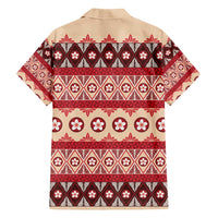 Tonga Language Week Family Matching Summer Maxi Dress and Hawaiian Shirt Lea Faka-Tonga Everyday - Polynesian Pride
