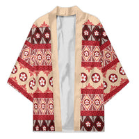 Tonga Language Week Kimono Lea Faka-Tonga Everyday LT05 Unisex Beige - Polynesian Pride