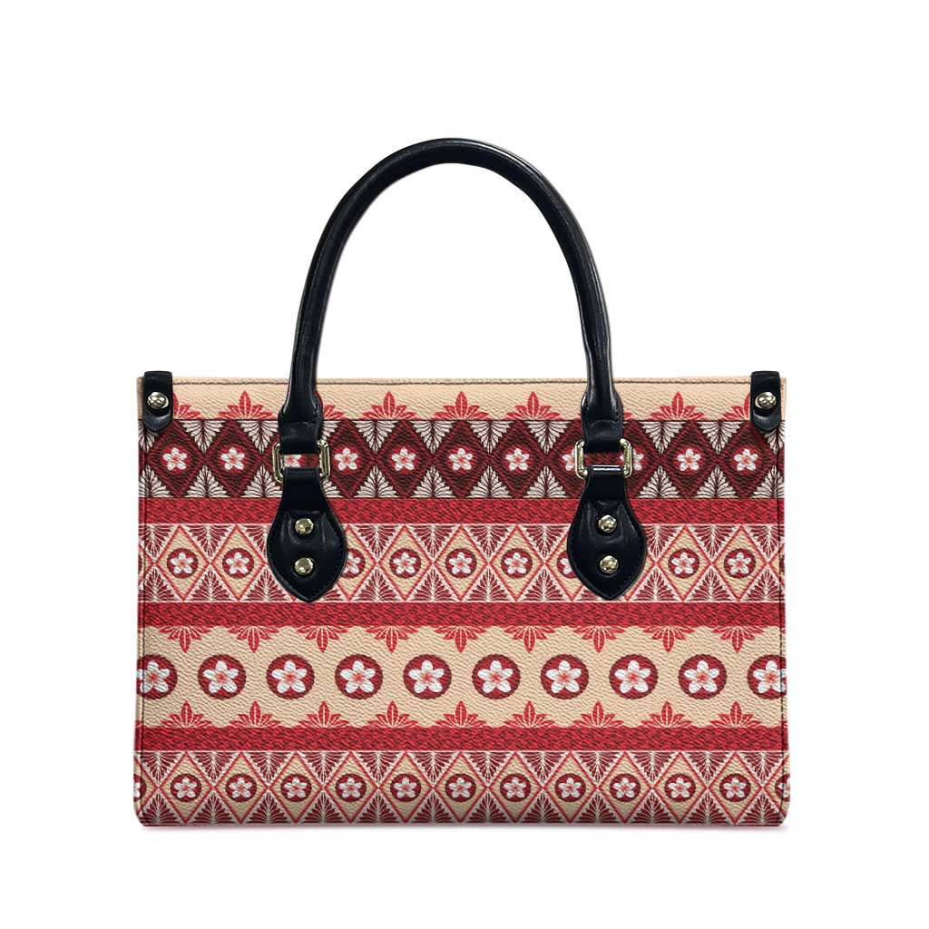 Tonga Language Week Leather Bag Lea Faka-Tonga Everyday - Polynesian Pride