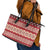 Tonga Language Week Leather Tote Bag Lea Faka-Tonga Everyday - Polynesian Pride