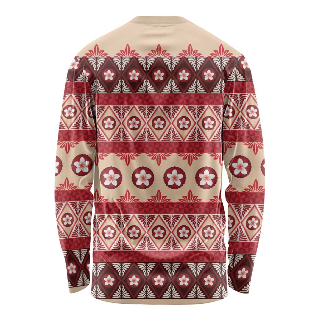 Tonga Language Week Long Sleeve Shirt Lea Faka-Tonga Everyday - Polynesian Pride