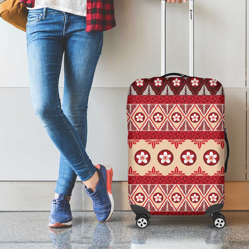 Tonga Language Week Luggage Cover Lea Faka-Tonga Everyday - Polynesian Pride