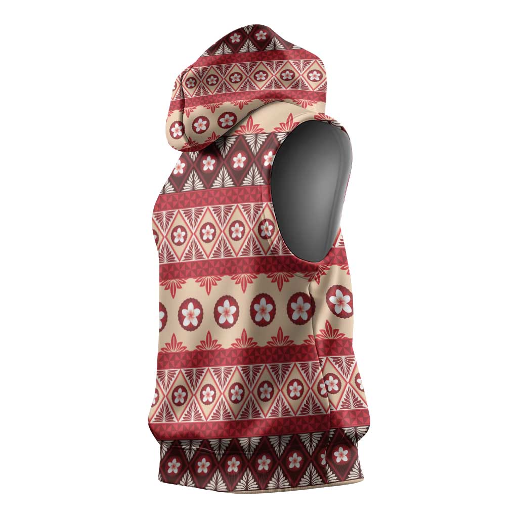 Tonga Language Week Sleeveless Hoodie Lea Faka-Tonga Everyday - Polynesian Pride