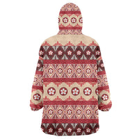 Tonga Language Week Wearable Blanket Hoodie Lea Faka-Tonga Everyday LT05 - Polynesian Pride