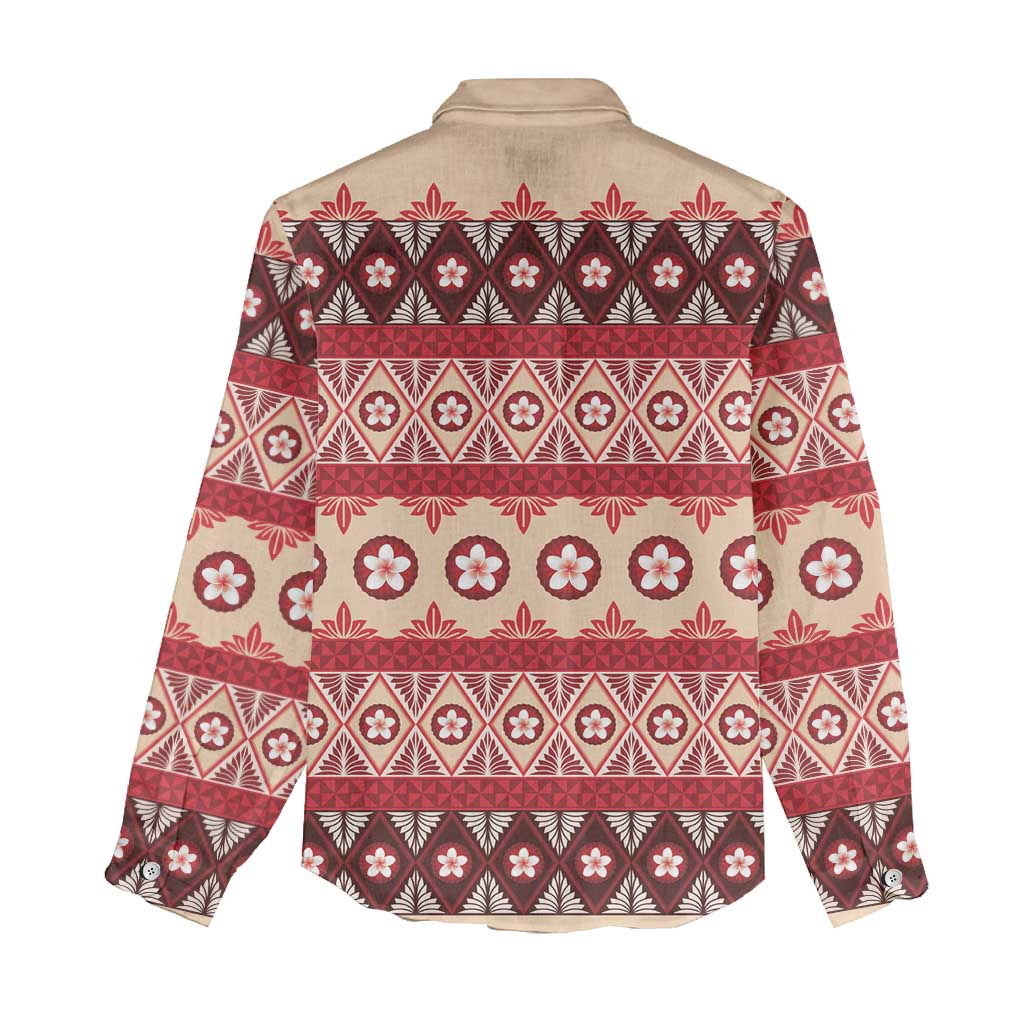 Tonga Language Week Women Casual Shirt Lea Faka-Tonga Everyday - Polynesian Pride