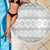 Tonga White Sunday Beach Blanket Tongan Ngatu Siale Pattern - Polynesian Pride