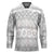 Tonga White Sunday Hockey Jersey Tongan Ngatu Siale Pattern - Polynesian Pride