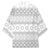 Tonga White Sunday Kimono Tongan Ngatu Siale Pattern - Polynesian Pride