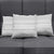Tonga White Sunday Pillow Cover Tongan Ngatu Siale Pattern - Polynesian Pride