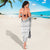 Tonga White Sunday Sarong Tongan Ngatu Siale Pattern - Polynesian Pride